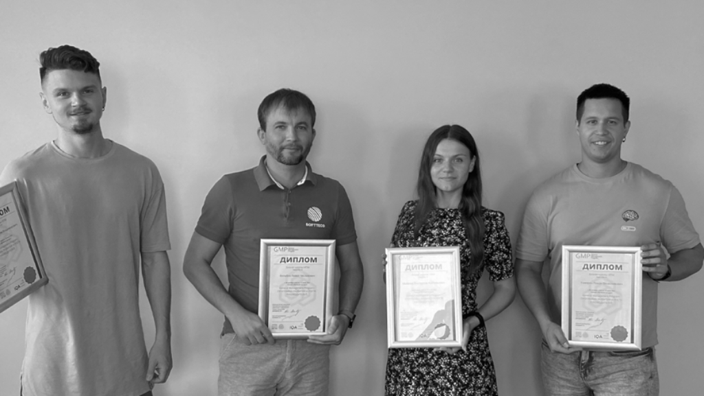 SoftTeco’s Colleagues Receive GMP Certifications