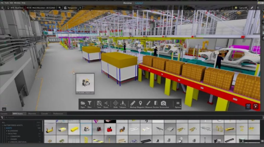 BMW Group virtual factory