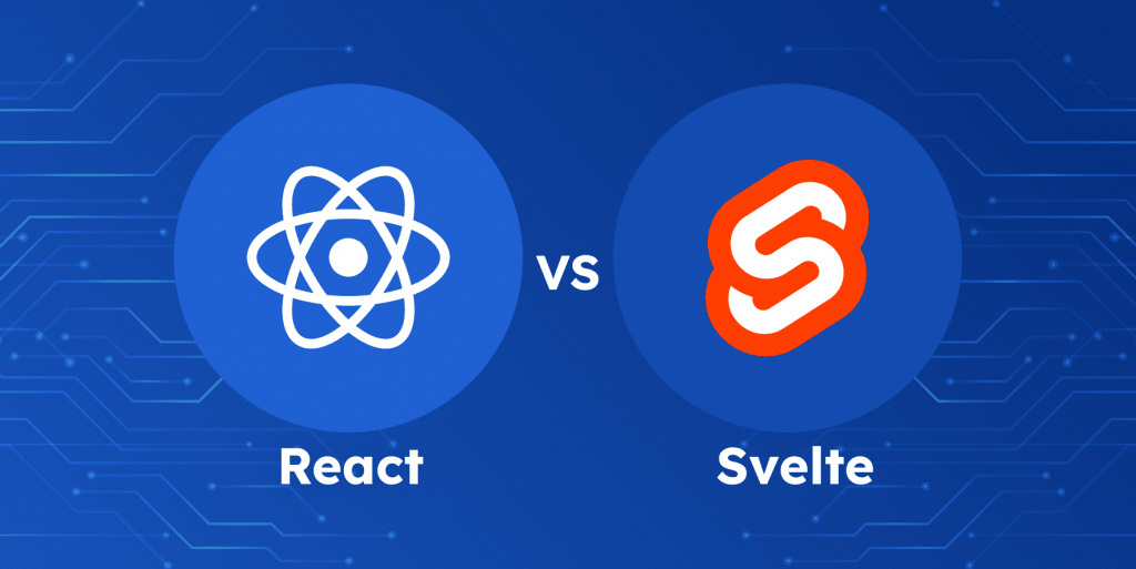 we'll compare Svelte vs. React