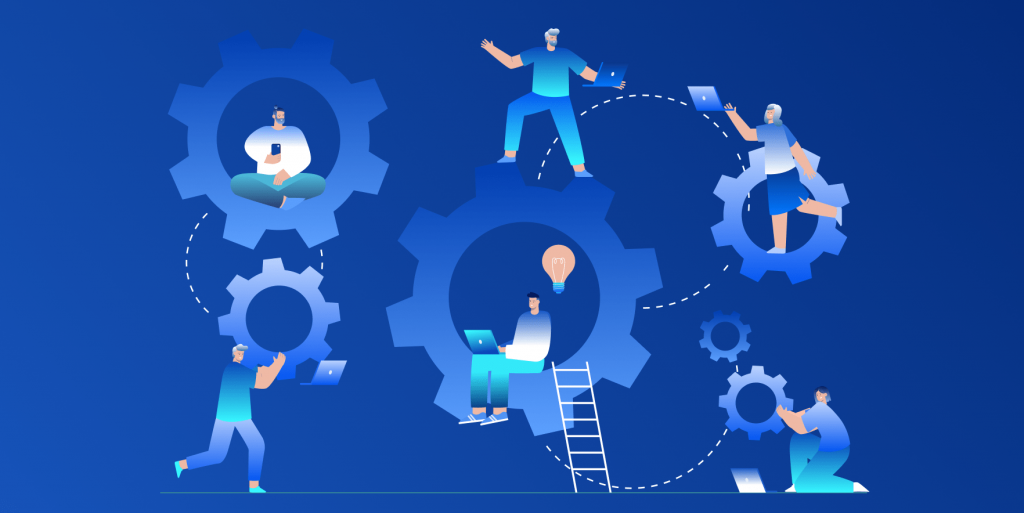 A dedicated development team