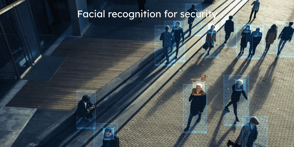 Facial recognition for security