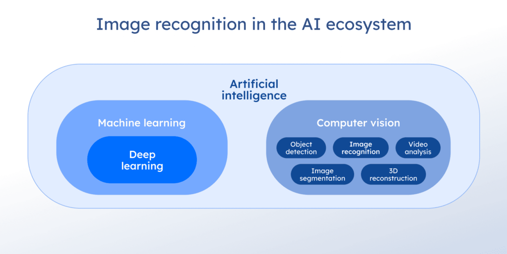 The place of image recognition in AI ecosystem