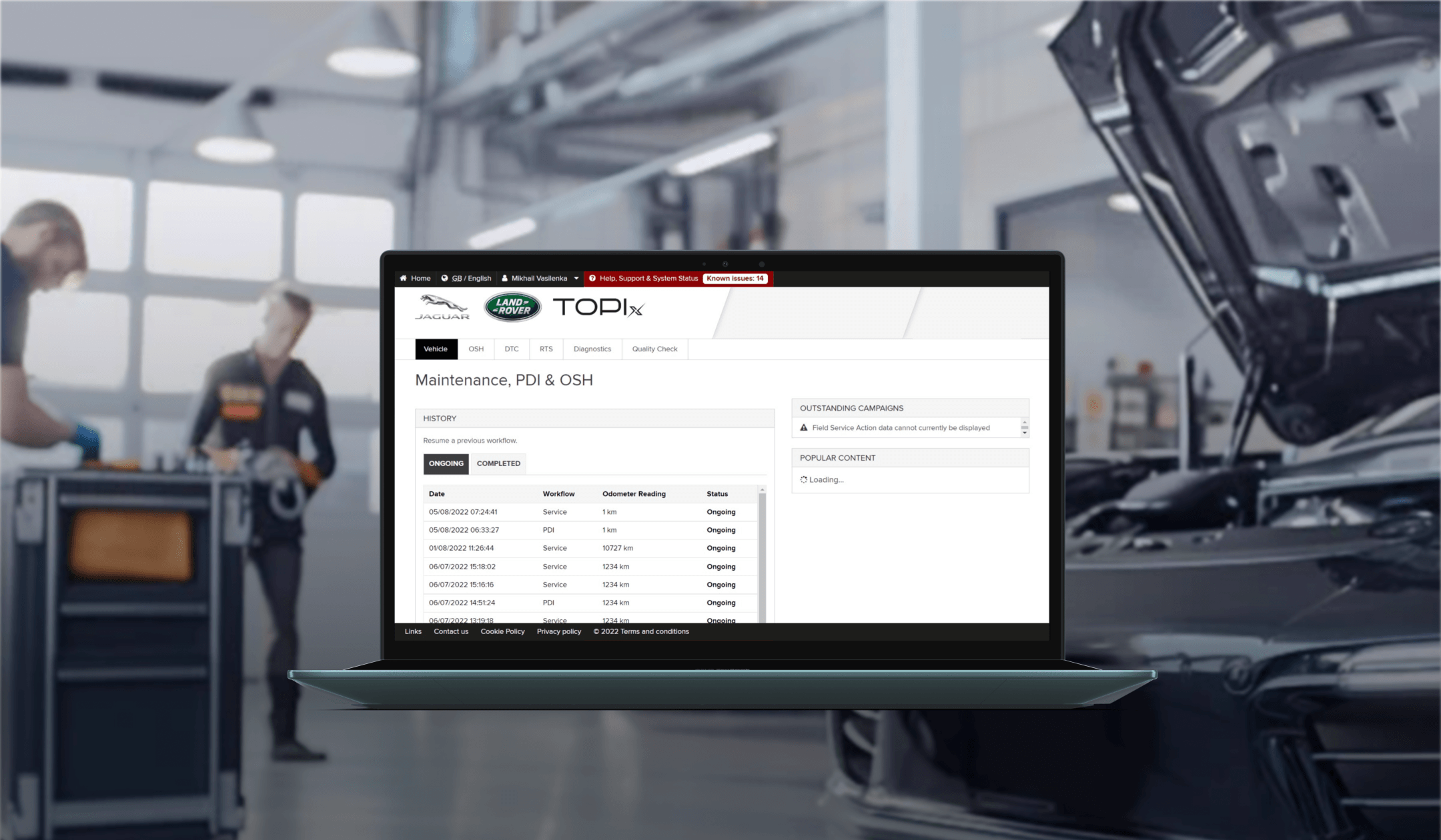 Blindspot Background with People