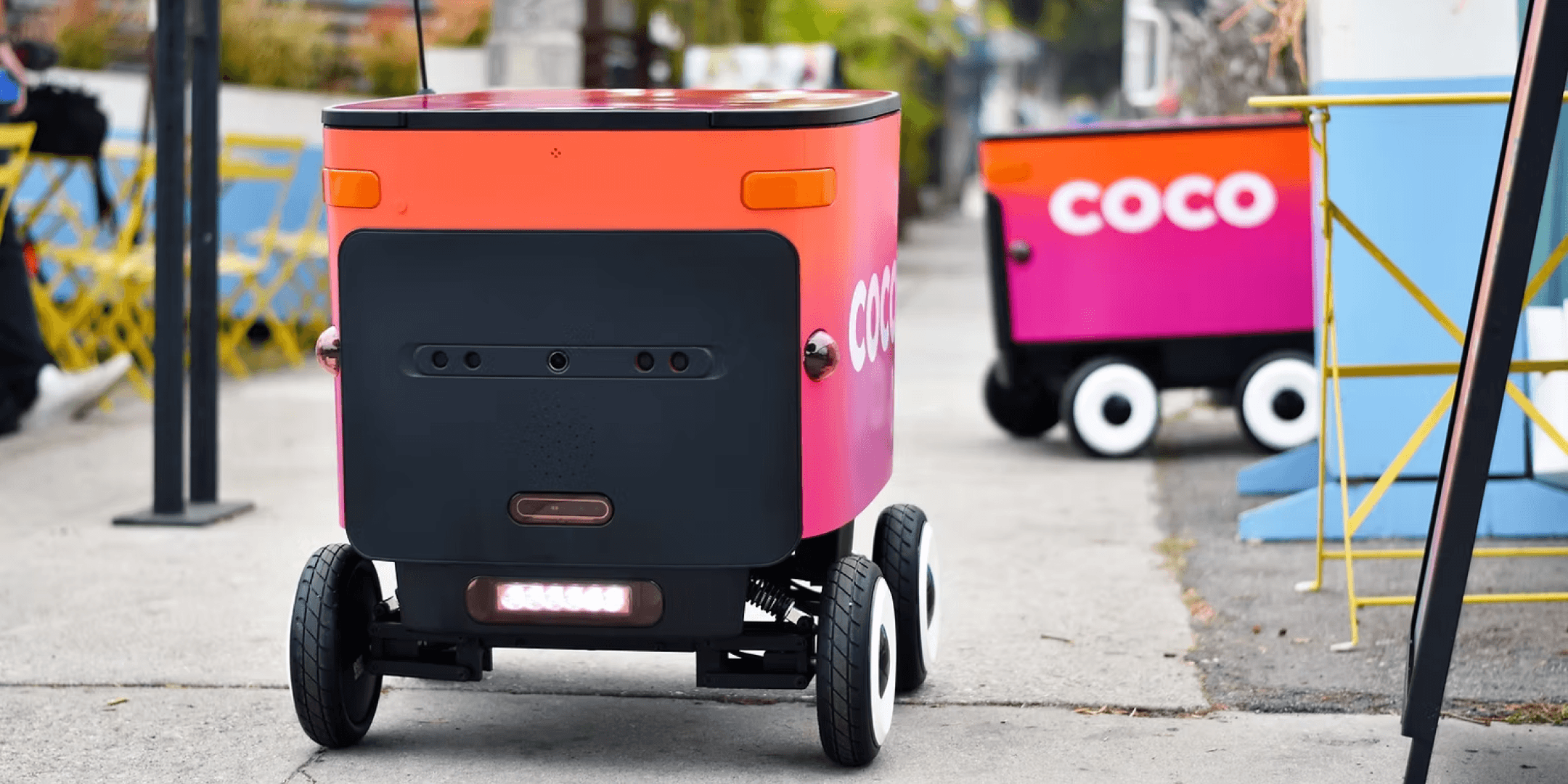 Coco delivery two robots